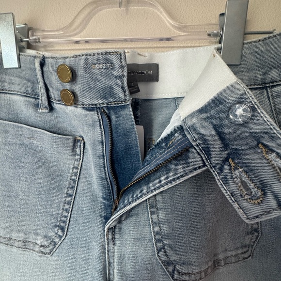 Wit & Wisdom Light Blue Flare Jeans - Picture 3 of 9